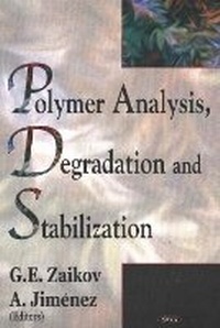 Abbildung von: Polymer Analysis, Degradation & Stabilization - Nova Science Publishers Inc