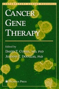 Cover: Cancer Gene Therapy - Humana Press Inc.