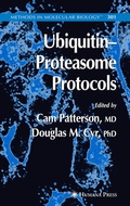 Cover: Ubiquitin-Proteasome Protocols - Humana Press Inc.