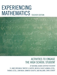 Enlarge image Cover: Experiencing Mathematics - Rowman & Littlefield Education