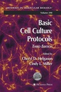 Cover: Basic Cell Culture Protocols - Humana Press Inc.