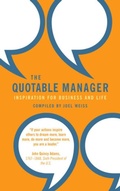Cover: The Quotable Manager - Gibbs Smith