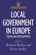 Cover: Local Government in Europe - Red Globe Press