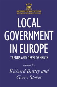 Enlarge image Cover: Local Government in Europe - Red Globe Press