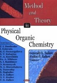 Abbildung von: Method & Thoery in Physical Organic Chemistry - Nova Science Publishers Inc