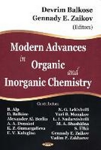 Bild: Modern Advances in Organic & Inorganic Chemistry - Nova Science Publishers Inc