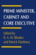 Cover: Prime Minister, Cabinet and Core Executive - Red Globe Press