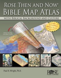 Enlarge image Cover: Rose Then and Now Bible Atlas - Rose Publishing, Inc.