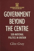 Cover: Government Beyond the Centre - Palgrave Macmillan