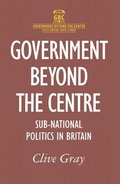 Cover: Government Beyond the Centre - Palgrave Macmillan
