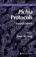 Cover: Pichia Protocols - Humana Press Inc.