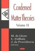 Cover: Condensed Matter Theories, Volume 18 - Nova Biomedical