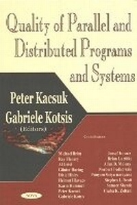 Enlarge image Cover: Quality of Parallel & Distributed Programs & Systems - Nova Biomedical