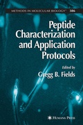 Cover: Peptide Characterization and Application Protocols - Humana Press Inc.