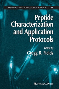 Enlarge image Cover: Peptide Characterization and Application Protocols - Humana Press Inc.