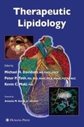 Cover: Therapeutic Lipidology - Humana Press Inc.