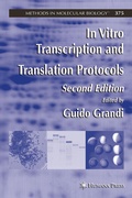 Cover: In Vitro Transcription and Translation Protocols - Humana Press Inc.
