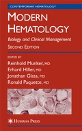 Cover: Modern Hematology - Humana Press Inc.