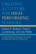 Cover: Creating a Culture for High-Performing Schools - Rowman & Littlefield Education