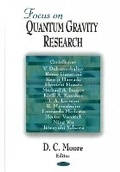Cover: Focus on Quantum Gravity Research - Nova Science Publishers Inc