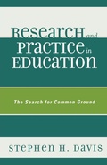 Cover: Research and Practice in Education - Rowman & Littlefield Education