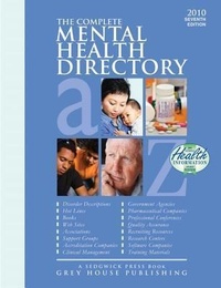 Enlarge image Cover: Complete Mental Health Directory - Grey House Publishing