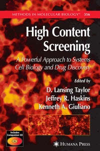Abbildung von: High Content Screening - Humana Press Inc.
