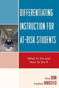 Enlarge image Cover: Differentiating Instruction for At-Risk Students - Rowman & Littlefield Education