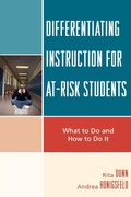Cover: Differentiating Instruction for At-Risk Students - Rowman & Littlefield Publishers