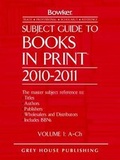 Cover: Subject Guide to Books in Print 6 Volume Set 2010/11 - Grey House Publishing
