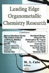 Abbildung von: Leading Edge Organometallic Chemistry Research - Nova Science Publishers Inc