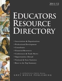 Enlarge image Cover: Educators Resource Directory - Grey House Publishing