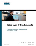 Cover: Voice over IP Fundamentals - Cisco Press