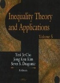 Cover: Inequality Theory & Applications - Nova Science Publishers Inc