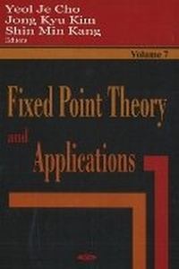 Enlarge image Cover: Fixed Point Theory & Applications - Nova Science Publishers Inc