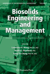Enlarge image Cover: Biosolids Engineering and Management - Humana