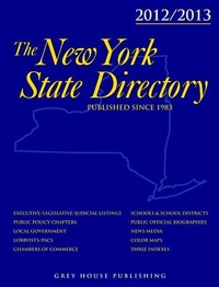 Enlarge image Cover: New York State Directory - Grey House Publishing
