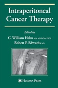 Cover: Intraperitoneal Cancer Therapy - Humana Press Inc.