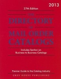Cover: Directory of Mail Order Catalogs, 2013 (2012) - Grey House Publishing