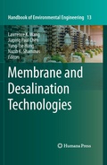 Cover: Membrane and Desalination Technologies - Humana