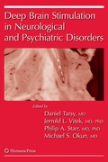 Cover: Deep Brain Stimulation in Neurological and Psychiatric Disorders - Humana Press Inc.