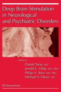 Enlarge image Cover: Deep Brain Stimulation in Neurological and Psychiatric Disorders - Humana Press Inc.