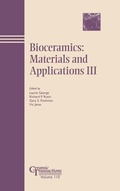 Cover: Bioceramics - Wiley