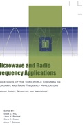 Cover: Microwave and Radio Frequency Applications - Wiley