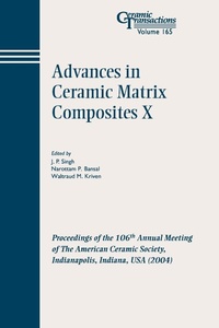 Enlarge image Cover: Advances in Ceramic Matrix Composites X - Wiley