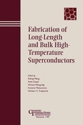 Cover: Fabrication of Long-Length and Bulk High-Temperature Superconductors - Wiley