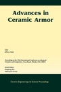 Cover: Advances in Ceramic Armor - Wiley