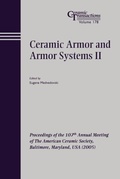 Cover: Ceramic Armor and Armor Systems II - Wiley