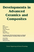 Cover: Developments in Advanced Ceramics and Composites - Wiley