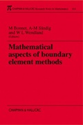 Cover: Mathematical Aspects of Boundary Element Methods - Chapman & Hall/CRC